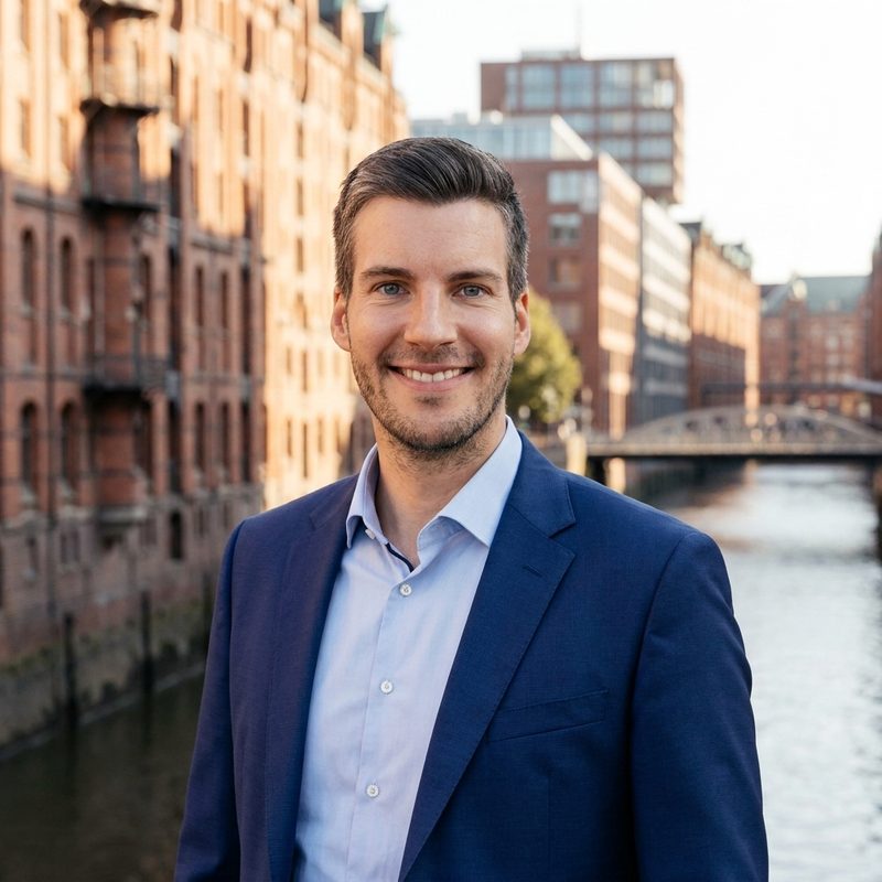 Porträtfoto von Learoy Eichholz, Lead KI-Automation bei Collective Brain